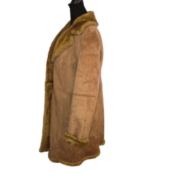 Urtex Penny LANE Faux Suede And Faux fur Jacket - Picture 4 of 5